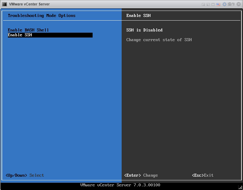 Enable SSH