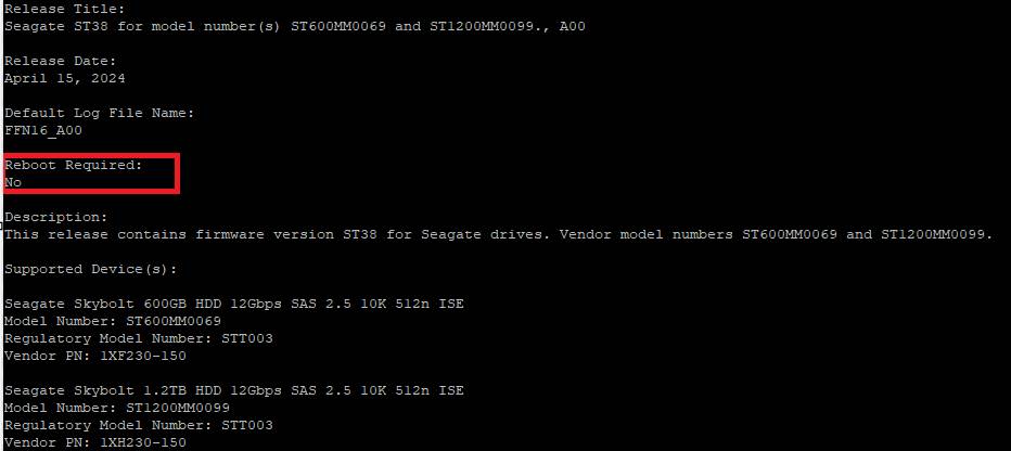 firmware execution example
