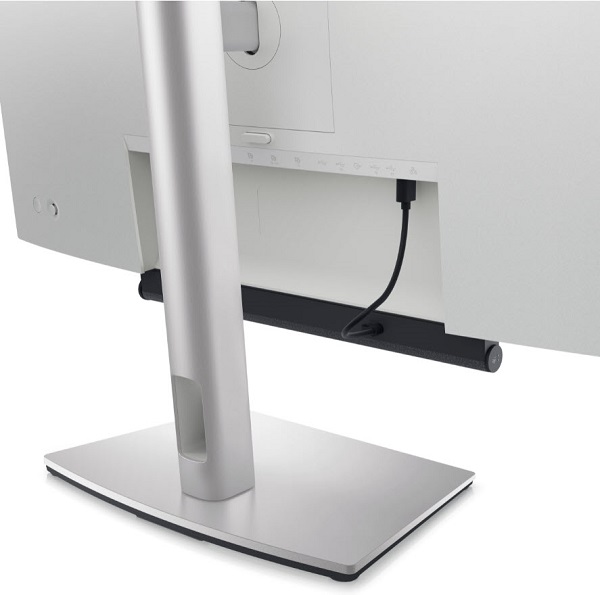 Саундбар встановлено під монітором