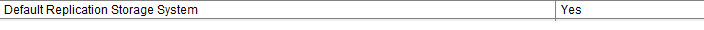 MCS - Default Storage Replication (DD)