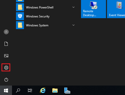 Dans le menu Démarrer de Windows&nbsp;: