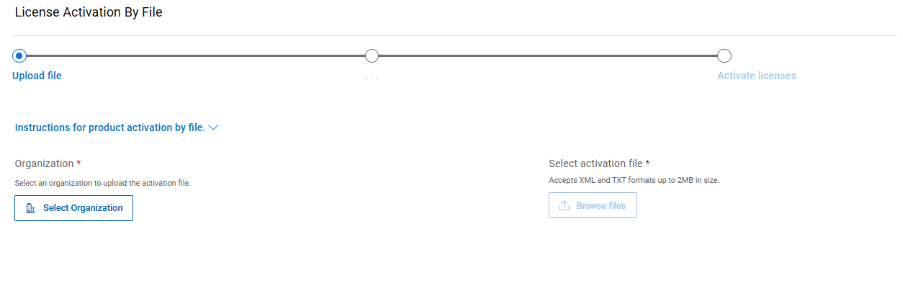 My Account Interface