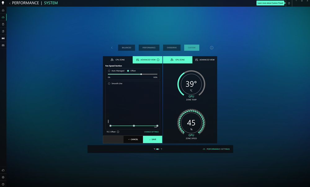 Alienware 16X Aurora AC16251 Fan Runs at Max Speed When Set to a Custom ...
